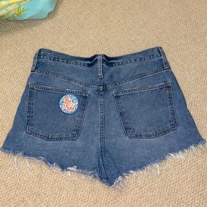 Madewell personalized perfect jean shorts